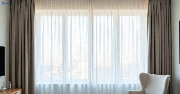 Restored vibrant drapes in hurstbridge-vic QLD after Matty Curtain Cleaning